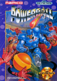 Wrestleball JP Sega Mega Drive  box art